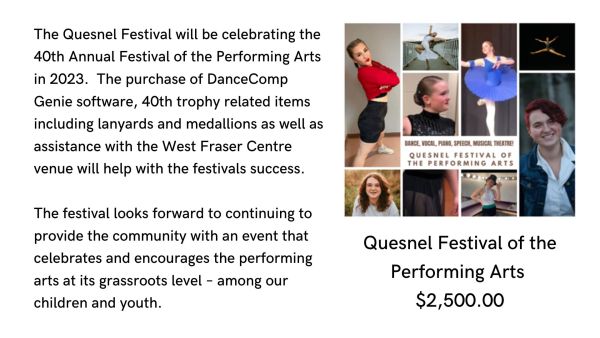 Quesnel Festival of the Performing Arts 