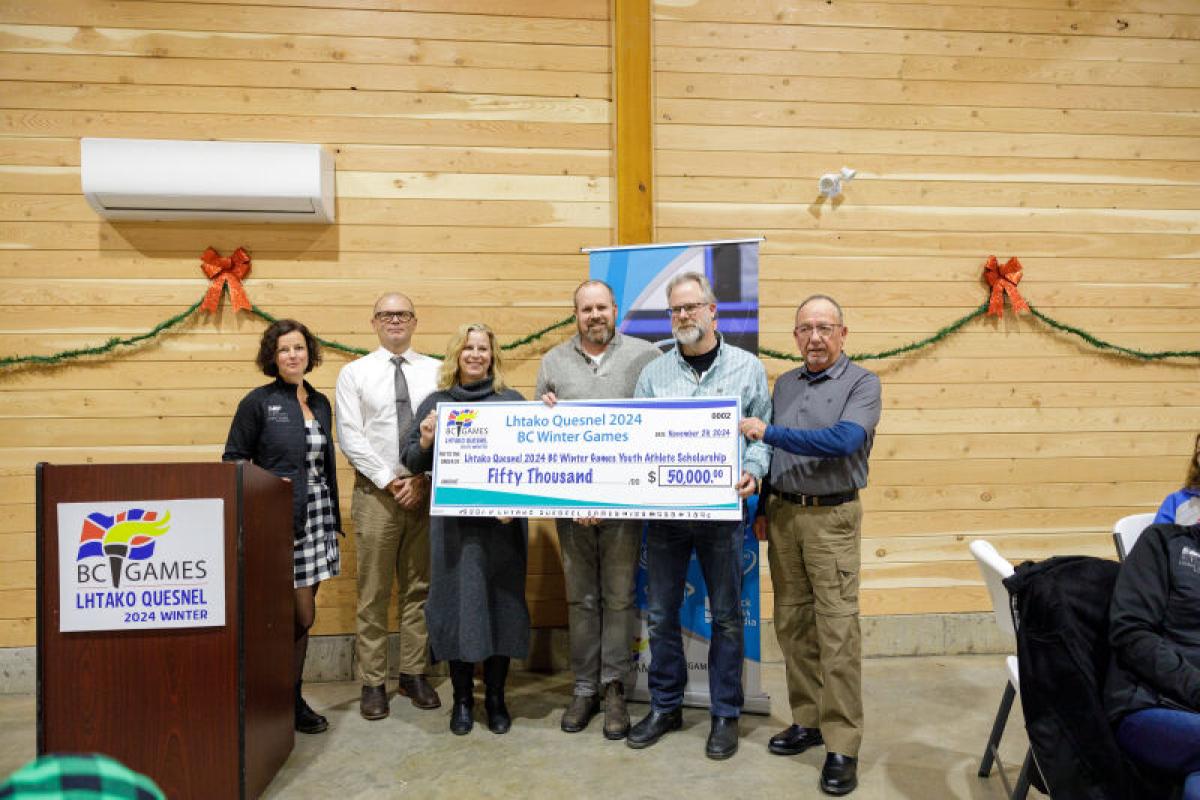 Lhtako Quesnel 2024 BC Winter Games Endowment Fund